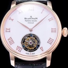 홍콩명품 [블랑팡] 남성용 투어빌론 42mm 화이트다이얼 BLA42040  