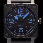 홍콩명품 [벨엔로즈] 남성용 인스트루먼트 03 오토메틱 블랙 다이얼 오토매틱 무브먼트 BEL4205  