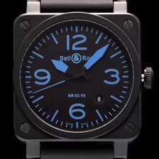 홍콩명품 [벨엔로즈] 남성용 인스트루먼트 03 오토메틱 블랙 다이얼 오토매틱 무브먼트 BEL4205  