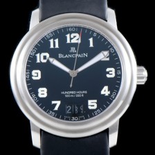 홍콩명품 [블랑팡] 남성용 레만 2150-1130m-63 더블 윈도 빅데이트 40MM UP!! 블랙 밀리터리 다이얼 Cal.6950 오토매틱 무브먼트 BLA4201  