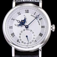 홍콩명품 [브레게] 남성용 클레식 워치 문페이즈 실버 텍스쳐 다이얼 오토매틱 무브먼트 BRG4213  