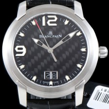 홍콩명품 [블랑팡] 남성용 L-에볼루션 R10-1103-53B 그랑데 빅데이트 타입 UP!! 43.5MM 블랙 텍스쳐드 다이얼 Cal.6950 오토매틱 무브먼트 BLA4204  