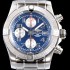 홍콩명품 [브라이틀링] 남성용 슈퍼 어벤져II A1338111/C870/170A 크로노그래프 블루 다이얼 브레이슬릿 오토매틱 무브먼트 BRE0252  