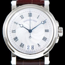 홍콩명품 [브레게] 남성용 마린 컬렉션 5817ST/12/5V8 빅데이트 UP!! 39MM 화이트 물결무늬 다이얼 Cal.517GG HG 오토매틱 무브먼트 BRG0427  