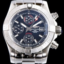 홍콩명품 [브라이틀링] 남성용 슈퍼 어벤져II A1338111|BC32|170A 크로노그래프 블랙 다이얼 브레이슬릿 오토매틱 무브먼트 BRE0253  