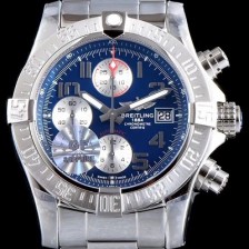 홍콩명품 [브라이틀링] 남성용 어벤져II A1338111/C870/170A 스카이랜드1884 크로노그래프 블루 다이얼 브레이슬릿 7750B-2오토매틱 무브먼트 BRE0233  