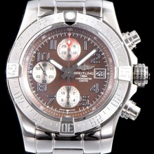 홍콩명품 [브라이틀링] 남성용 슈퍼 어벤져II A1338111|F564|170A 크로노그래프 브라운 다이얼 브레이슬릿 오토매틱 무브먼트 BRE0251  