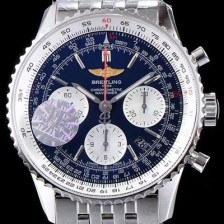 홍콩명품 [브라이틀링] 남성용 네이비타이머 크로노그래프 블루 다이얼 오토매틱 무브먼트 BRE0213  