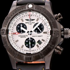 홍콩명품 [브라이틀링] 남성용 원드라이더 44mm 크로노그라프 쿼츠 화이트다이얼 BRE0441  