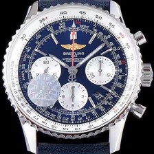 홍콩명품 [브라이틀링] 남성용 네이비타이머 크로노그래프 블루 다이얼 오토매틱 무브먼트 BRE0240  