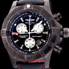홍콩명품 [브라이틀링] 남성용 원드라이더 44mm 크로노그라프 쿼츠 블랙다이얼 BRE0401  