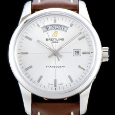 홍콩명품 [브라이틀링] 남성용 뉴 라인 트랜스오션V7 데이데이트모델!! A4531012|G751|437X|A20BA.1 화이트 실버 다이얼 오토매틱 무브먼트 BRE0200  