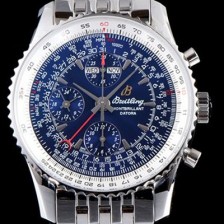 홍콩명품 [브라이틀링] 남성용 네비타이머 몽블리앙 다토라 46mm 크로노그래프 네이비 다이얼 오토매틱 무브먼트 BRE40213  