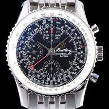 홍콩명품 [브라이틀링] 남성용 네비타이머 몽블리앙 다토라 46mm 크로노그래프 블랙 다이얼 오토매틱 무브먼트 BRE40211  