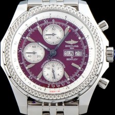 홍콩명품 [브라이틀링] 남성용 벤틀리 지티2 크로노 그래프 레드퍼플 다이얼 BRE0415  