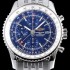 홍콩명품 [브라이틀링] 남성용 네비타이머 월드 43mm 크로노그래프 네이비 다이얼 오토매틱 무브먼트 BRE0210  
