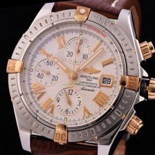 홍콩명품 [브라이틀링] 남성용 크로노매트 크로노그래프 화이트 다이얼 오토매틱 무브먼트 BRE0240  