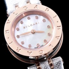 홍콩명품 [불가리] 여성용 비 제로원 화이트 다이얼 쿼츠 무브먼트 BVL4201  