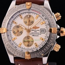 홍콩명품 [브라이틀링] 남성용 크로노매트 크로노그래프 화이트 다이얼 오토매틱 무브먼트 BRE0240  