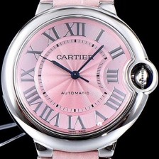 홍콩명품 [까르띠에] 남성용 신형 UP!!발롱블루 드 까르띠에 WSBB0002 핑크 썬더스트 다이얼 오토매틱 무브먼트 CAR0032  