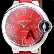 홍콩명품 [까르띠에] 남성용 신형 UP!! 최상급 레이드 워치 발롱블루 드 까르띠에 W6920071 레드 다이얼 스위스 정품 ETA2671오토매틱 무브먼트 CAR0034  