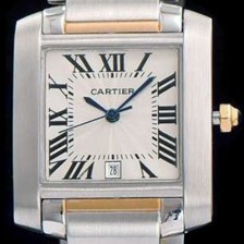홍콩명품 [까르띠에] 여성용 탱크 스위스 쿼츠 화이트 다이얼 커플 화이트다이얼 CAR0310  
