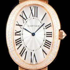 홍콩명품 [까르띠에] 여성용 베누아 워치 WB520002 라지 모델 18K 로즈골드 1:1 수공 맞물림형식 최상급 쥬얼셋팅 화이트 다이얼 스위스 쿼츠 무브먼트 CAR0053  