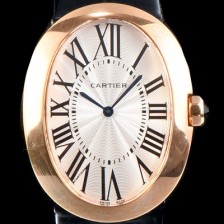 홍콩명품 [까르띠에] 여성용 베누아 스위스 쿼츠 로즈골드 화이트 다이얼 CAR0300  