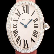 홍콩명품 [까르띠에] 여성용 베누아 화이트 쿼츠 무브먼트 CAR0500  