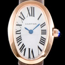 홍콩명품 [까르띠에] 여성용 베누아 화이트 다이얼 쿼츠 무브먼트 CAR0016  
