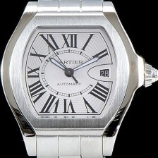 홍콩명품 [까르띠에] 남성용 로드스터 스위스 2824 무브먼트 화이트 다이얼 CAR0300  