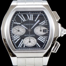 홍콩명품 [까르띠에] 남성용 로드스터 크로노그래프 블랙다이얼 CAR0302  