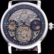 홍콩명품 [까르띠에] 남성용 로통드 드 까르띠에 투어빌론 시리즈 CAR0032  