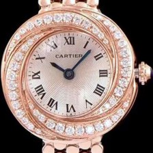 홍콩명품 [까르띠에] 여성용 하이 주얼리 워치 화이트 다이얼 다이아몬드 주얼리 세팅 쿼츠 무브먼트 CAR0101  
