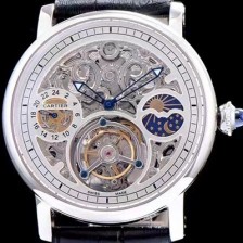 홍콩명품 [까르띠에] 남성용 로통드 드 까르띠에 투어빌론 시리즈 CAR0034  