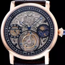 홍콩명품 [까르띠에] 남성용 로통드 드 까르띠에 투어빌론 시리즈 CAR0030  