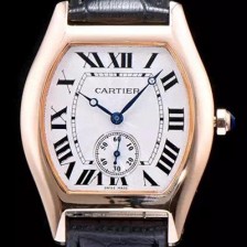 홍콩명품 [까르띠에] 남성용 토르튜 화이트 다이얼 오토매틱 무브먼트 CAR0542  