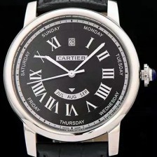 홍콩명품 [까르띠에] 남성용 솔로 드 까르띠에 오토매틱 42mm 블랙다이얼 CAR0300  
