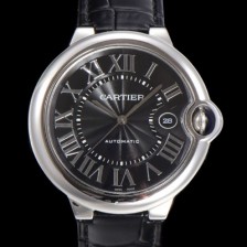 홍콩명품 [까르띠에] 남성용 신상 발롱블루 시계 블랙 다이얼 42mm 오토매틱 무브먼트 CAR0142  