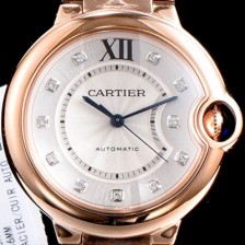 홍콩명품 [까르띠에] 남여공용 발롱블루 2019신상 WE902026 36mm남여공용 화이트 큐빅다이얼 오토매틱 무브먼트 CAR0530  