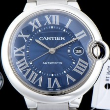 홍콩명품 [까르띠에] 남성용 2019신상 발롱블루 WSBB0025 42mm 블루 다이얼 오토매틱 무브먼트 CAR0106  