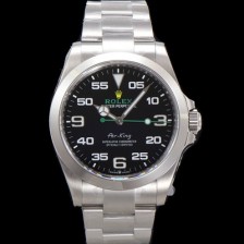 홍콩명품 [로렉스] 남성용 신형 에어킹 M126900-0001 오이스터 워치 오토매틱 3230 타입 블랙 다이얼 ROL0513  