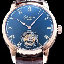 홍콩명품 [글라슈테 오리지날] 남성용 글라슈테 블랙 다이얼 투어빌론 무브먼트 GLA4244  