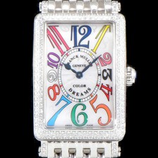 홍콩명품 [프랭크뮬러] 여성용 컬러오브드림즈 952 QZ 컬력션 쥬얼셋팅 케이스 화이트 다이얼 스위스 쿼츠 무브먼트 FRA04434  