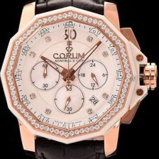홍콩명품 [코럼] 남성용 애드머를스 컵 크로노 화이트다이얼 COR011  