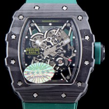 홍콩명품 [리차드밀레] 남성용 라파엘 나달 RM35-02 100% 포지드 카본 케이스 스켈레톤 다이얼 오토매틱 무브먼트 RIC0220  