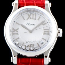 홍콩명품 [쇼파드] 여성용 베스트셀러!!해피 스포츠 278559-3008 36MM 스테인리스 스틸 다이아몬드 화이트 다이얼 오토매틱 무브먼트 CHO0205  