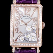 홍콩명품 [프랭크뮬러] 여성용 롱아일렌드 952 QZ ORC D 1R 컬력션 최상급 퀄리티의 쥬얼셋팅 케이스 마더 오브 펄 다이얼 스위스 쿼츠 무브먼 FRA0415  