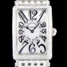 홍콩명품 [프랭크뮬러] 여성용 롱아일렌드 952 QZ 컬력션 쥬얼셋팅 케이스 화이트 썬더스트 다이얼 스위스 쿼츠 무브먼트 FRA0425  