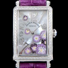 홍콩명품 [프랭크뮬러] 여성용 롱아일렌드 952 QZ ORC D 1R 컬력션 최상급 퀄리티의 쥬얼셋팅 케이스 마더 오브 펄 다이얼 스위스 쿼츠 무브먼트 FRA0410  